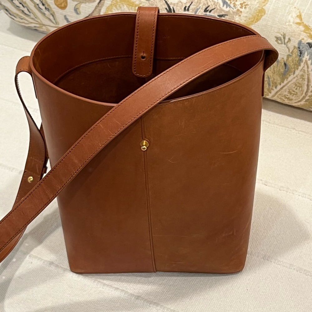 Jenni Kayne Leather Bucket Bag